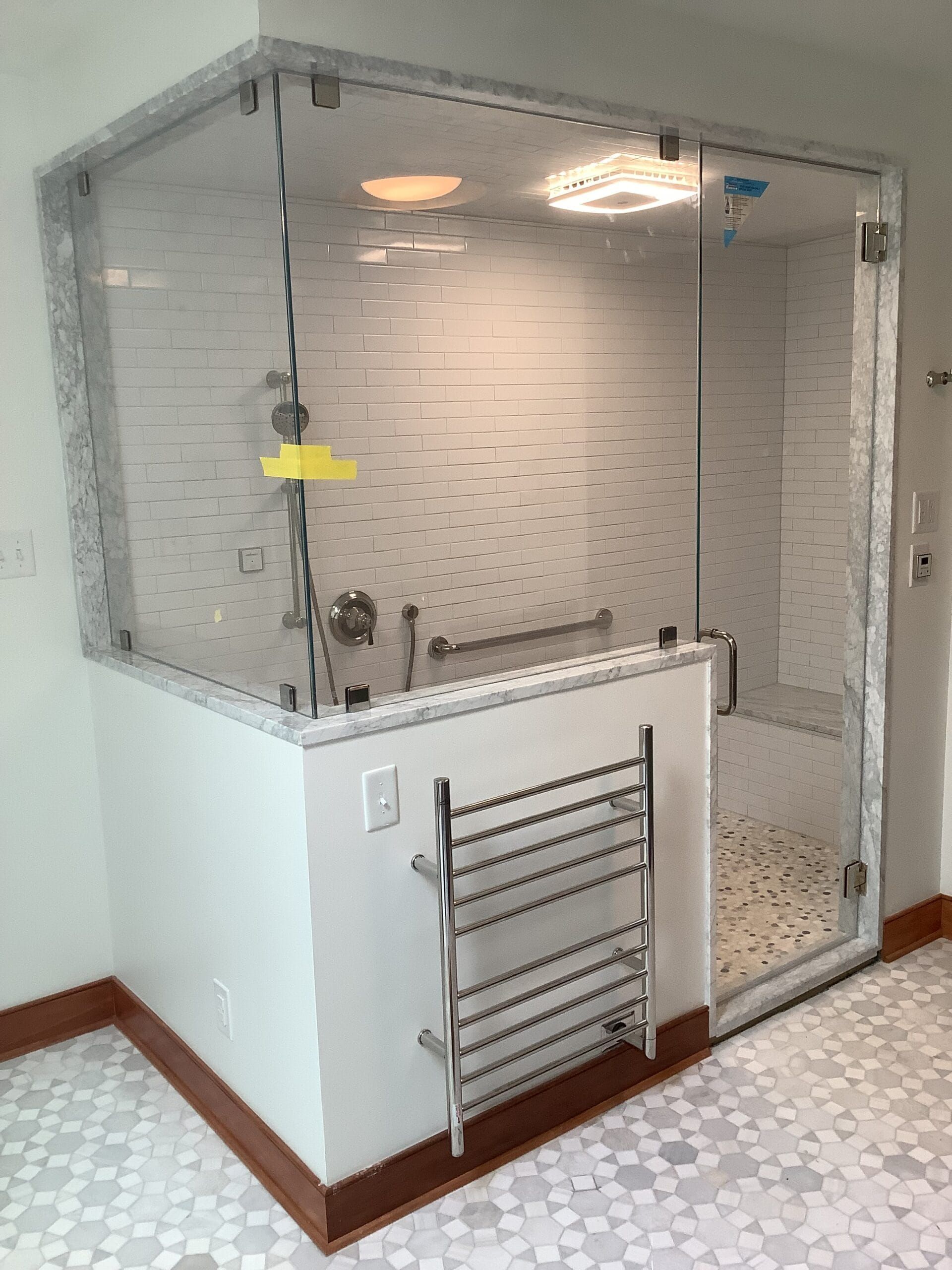 A steam enclosure